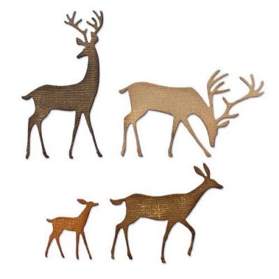 Sizzix Thinlits Die Set - Darling Deer